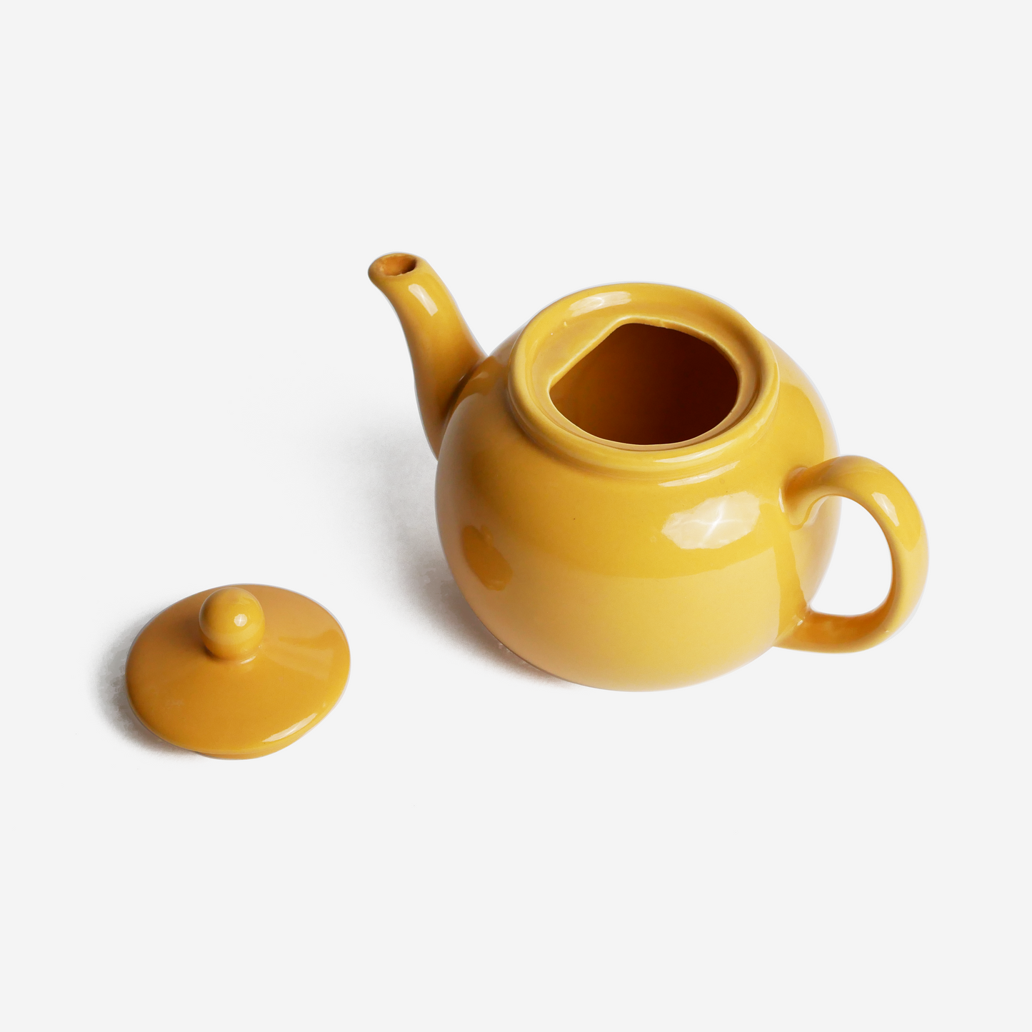Yellow teapot