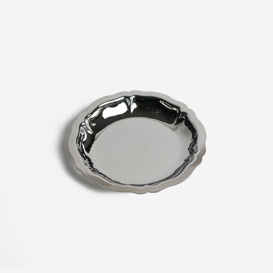 Serving dish - small - inox