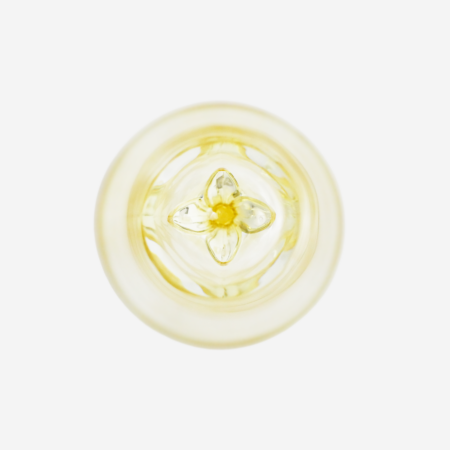 Gele champagne flutes