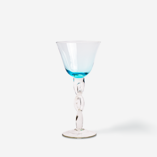 Water glasses - blue - set of 2