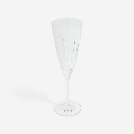 Champagne glasses - crystal - set of 4