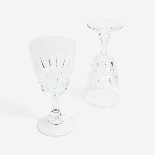 Wine glasses - crystal - set of 2