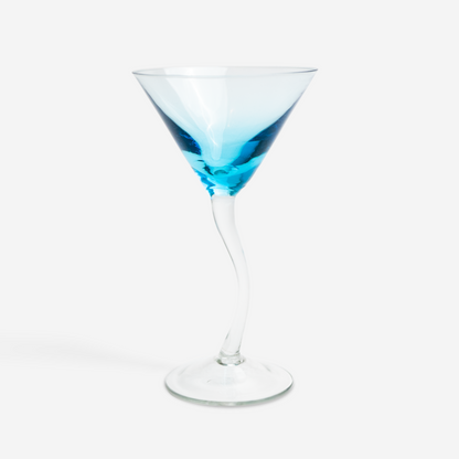 Cocktailglazen - Blauw & paars - Set van 2