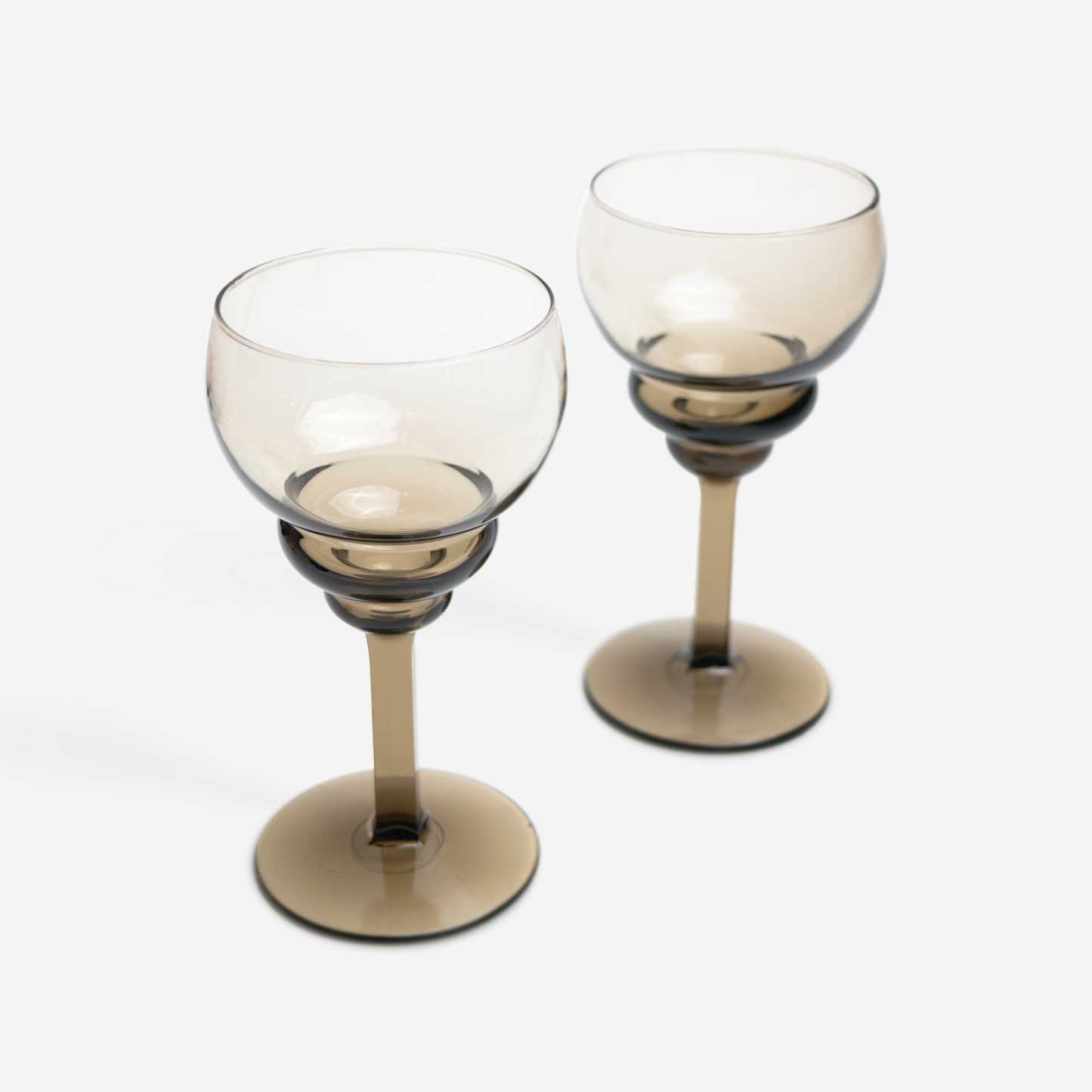 Cocktailglazen - gerookt - set van 2