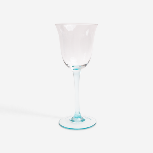 Wine glasses - light blue - set of 4