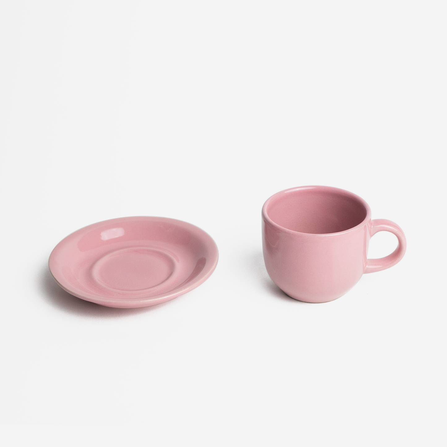 Coffee cups - pink - set of 2