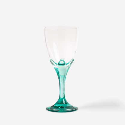 Rode wijnglazen - tulp - set van 6