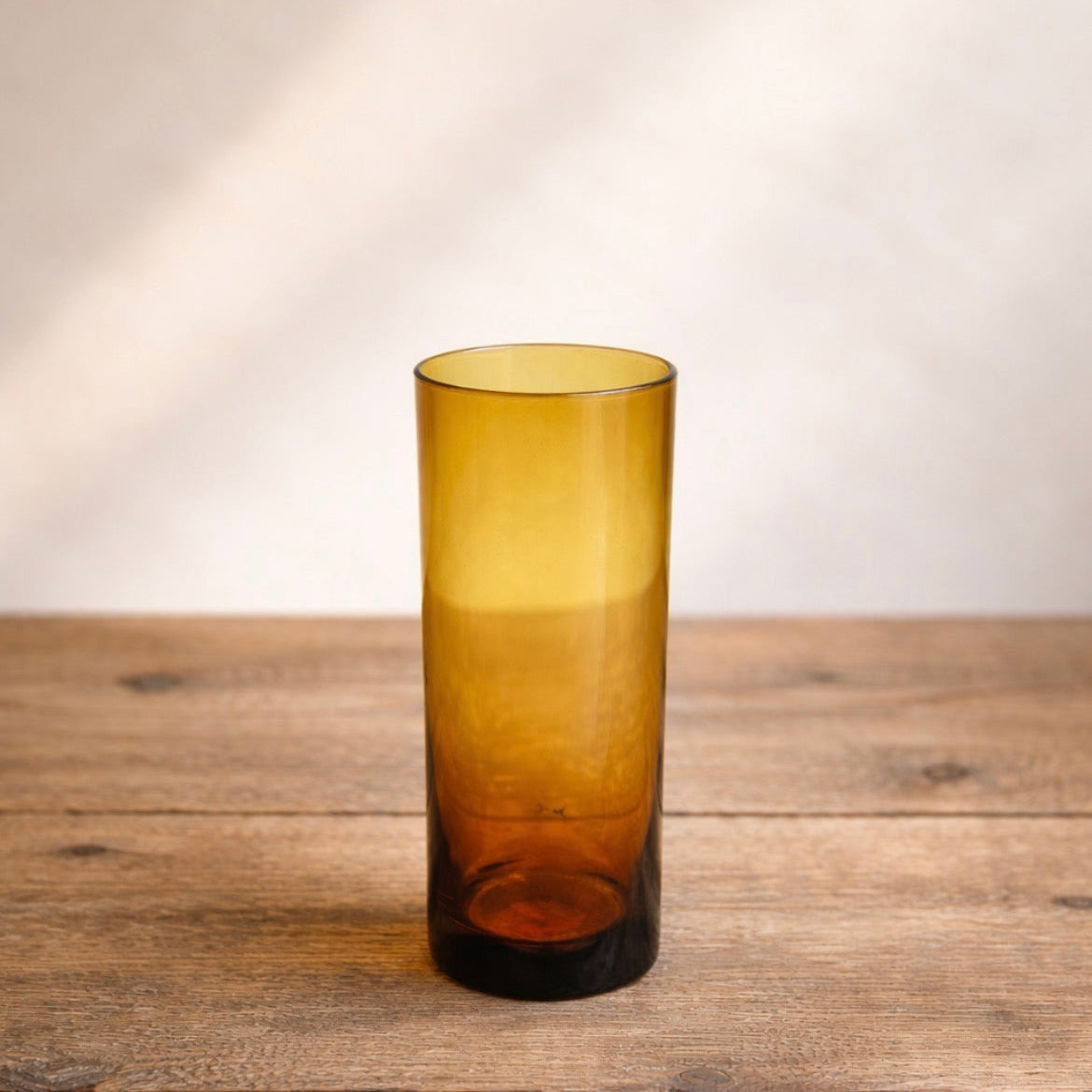 Longdrinks - amber - set van 4