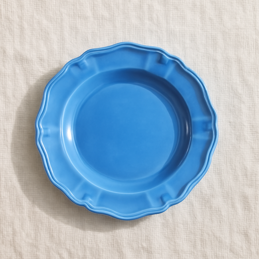 Lunch bordjes - blauw - set van 2