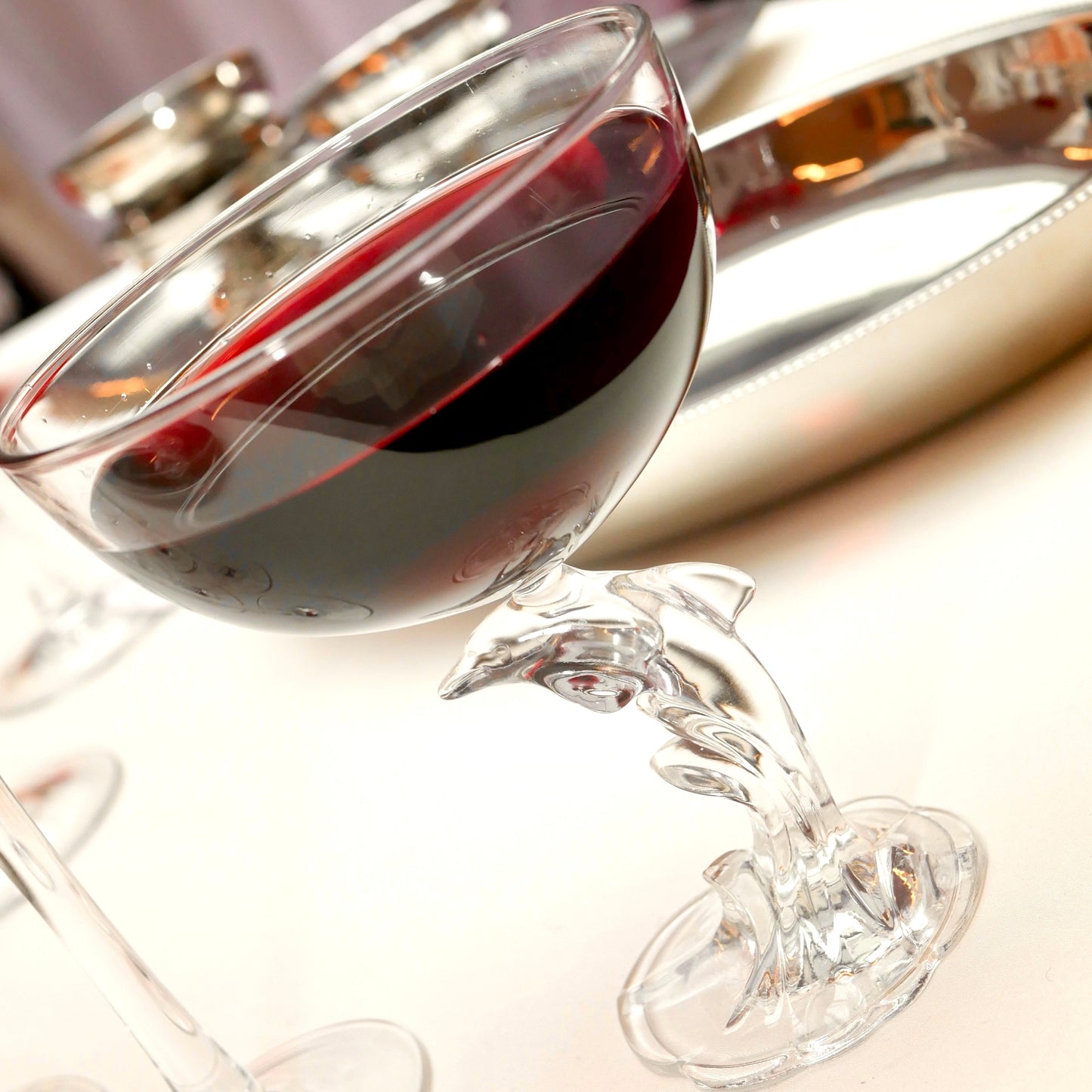 Dessertcoupes - Dolfijn - Set van 2